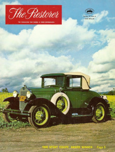 THE RESTORER - MODEL A - 1973 MAR/APR - '30 SPORT COUPE, 72-73 INDEX